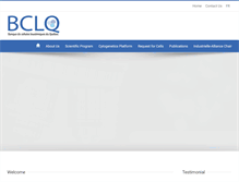 Tablet Screenshot of bclq.org